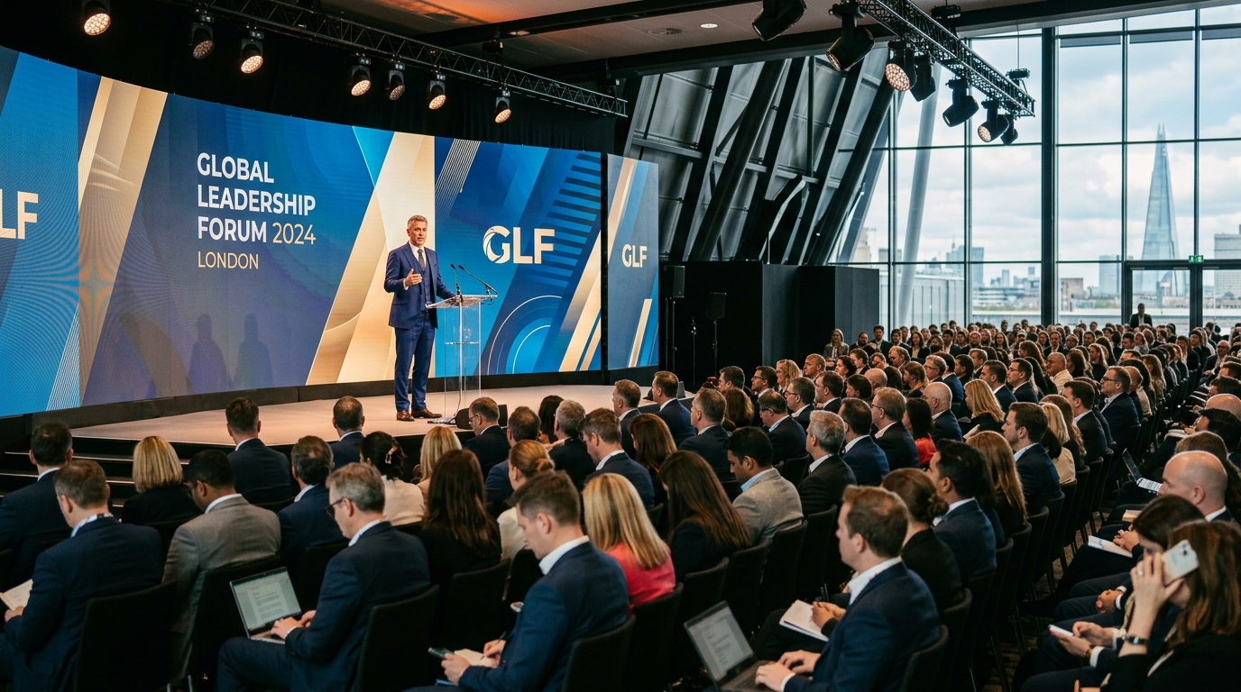  London conference main plenary keynote speaker with full audience for event photography shot list and coverage priority guide