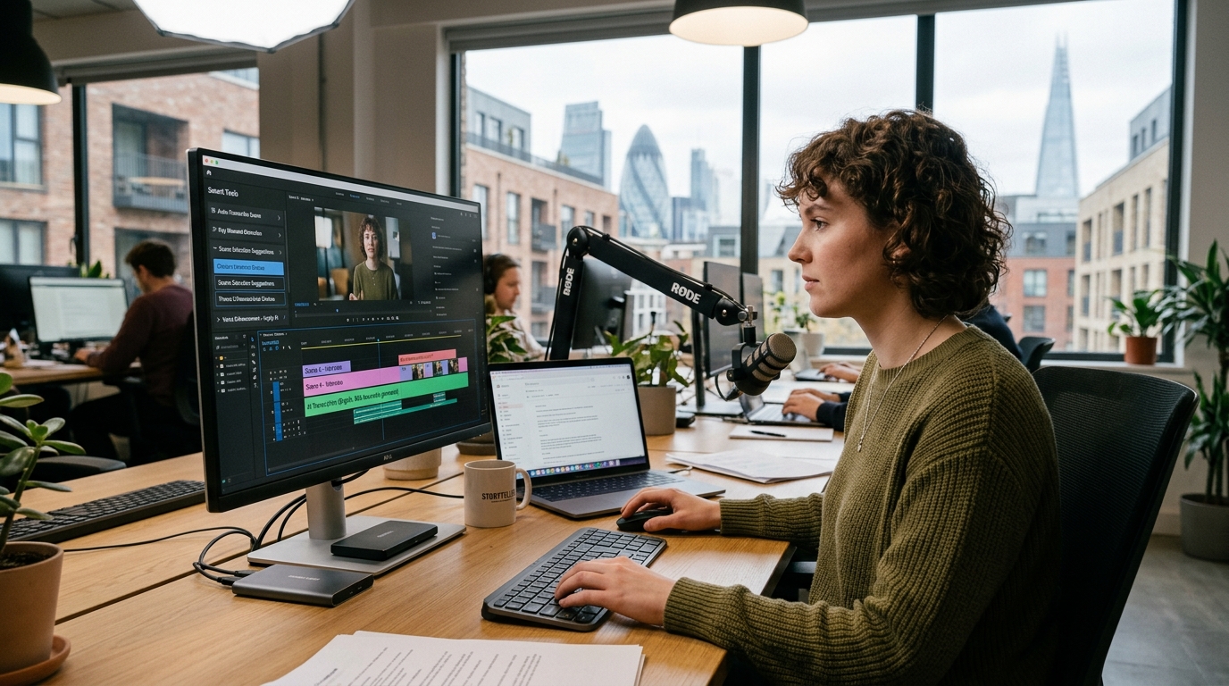 London video editor using AI tools for event video production for AI video events explained guide